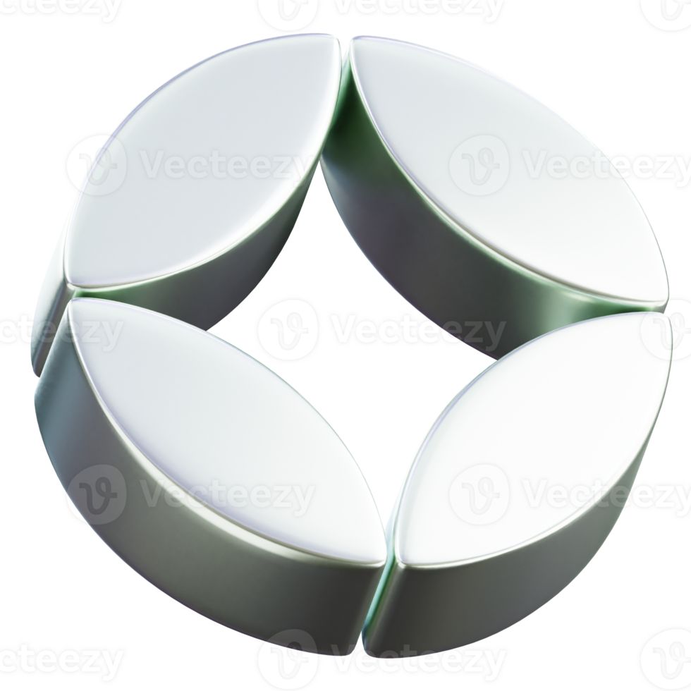 Y2k shape 3d illustration png