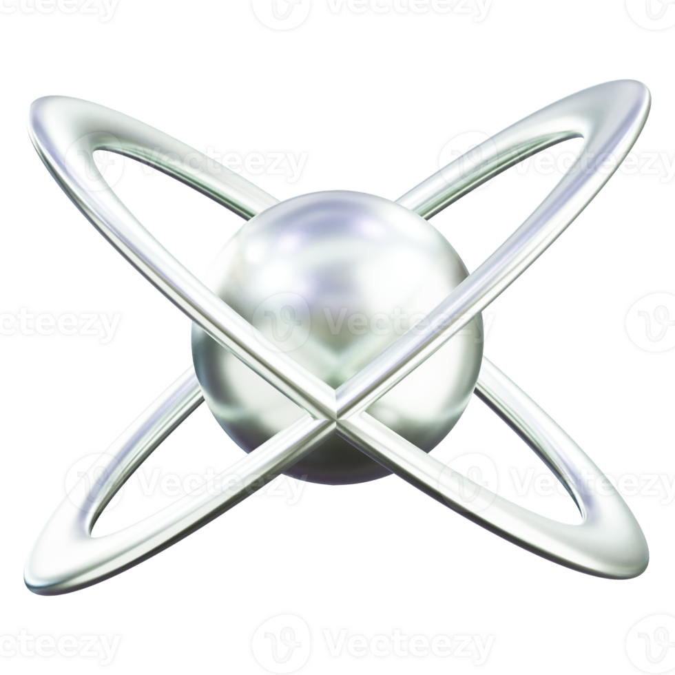 Y2k element 3d illustration png