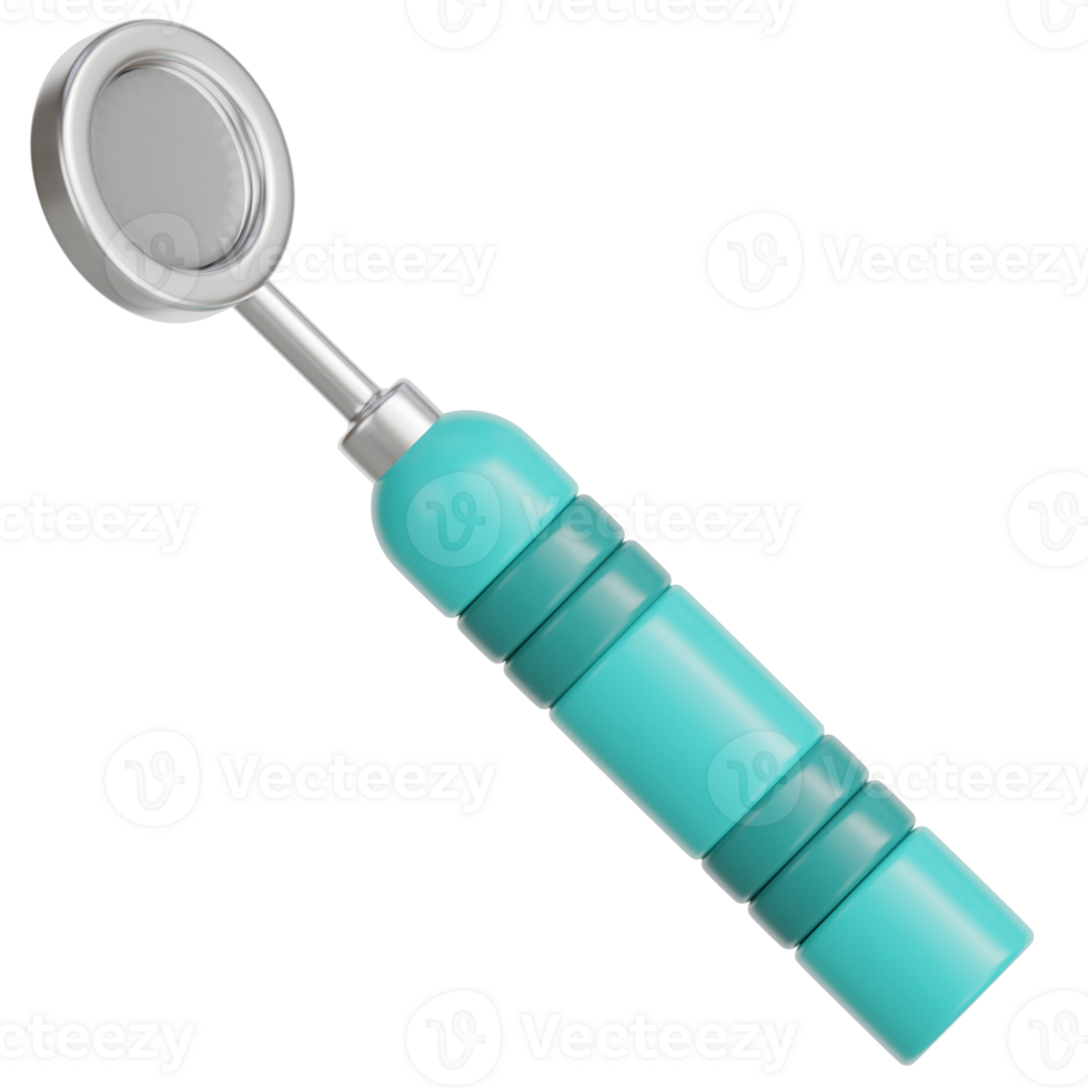 dental spegel 3d illustration png