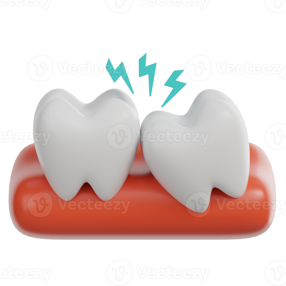 Wisdom Teeth 3d illustration png