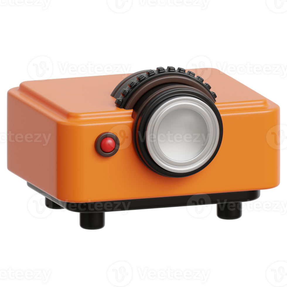 Projector 3d illustration png