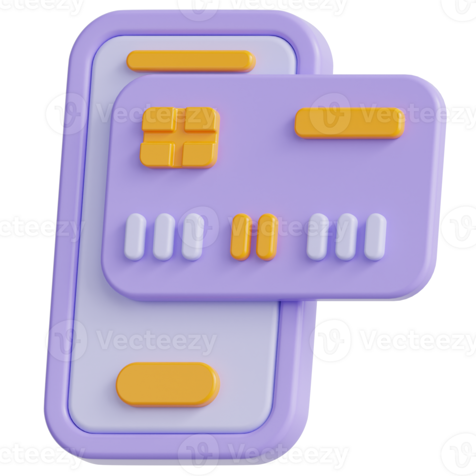 Online Payment 3d illustration png