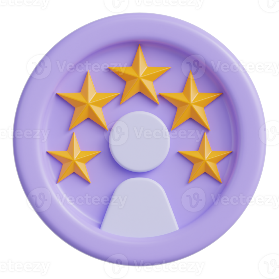 Customer Experience 3d illustration png