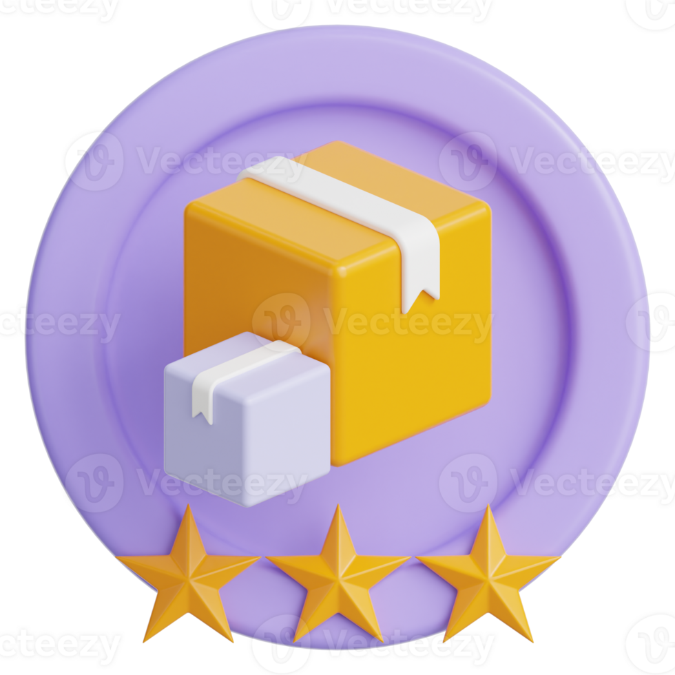 Customer Rating 3d illustration png