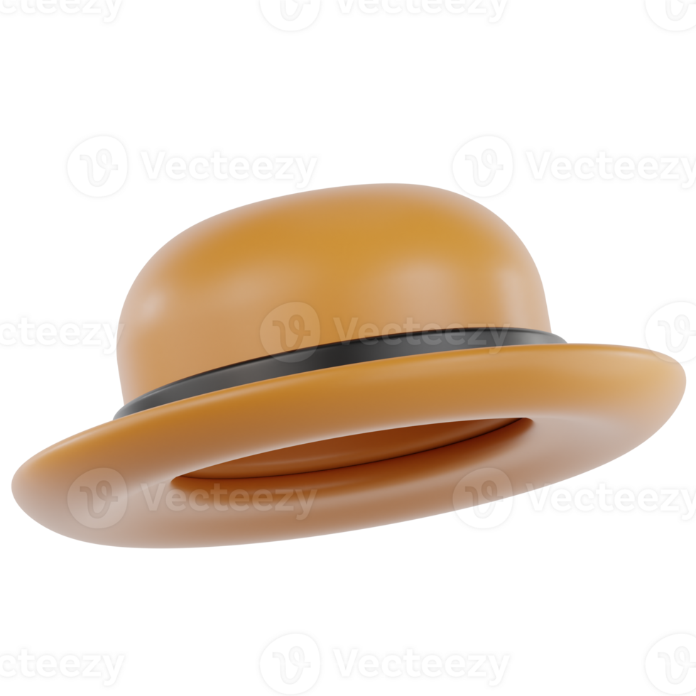 Hat 3d illustration png