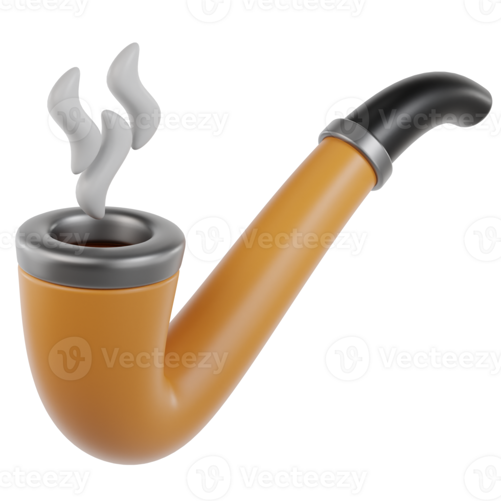 Smoking Pipe 3d illustration png