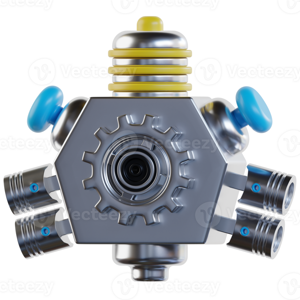 Engine 3d illustration png