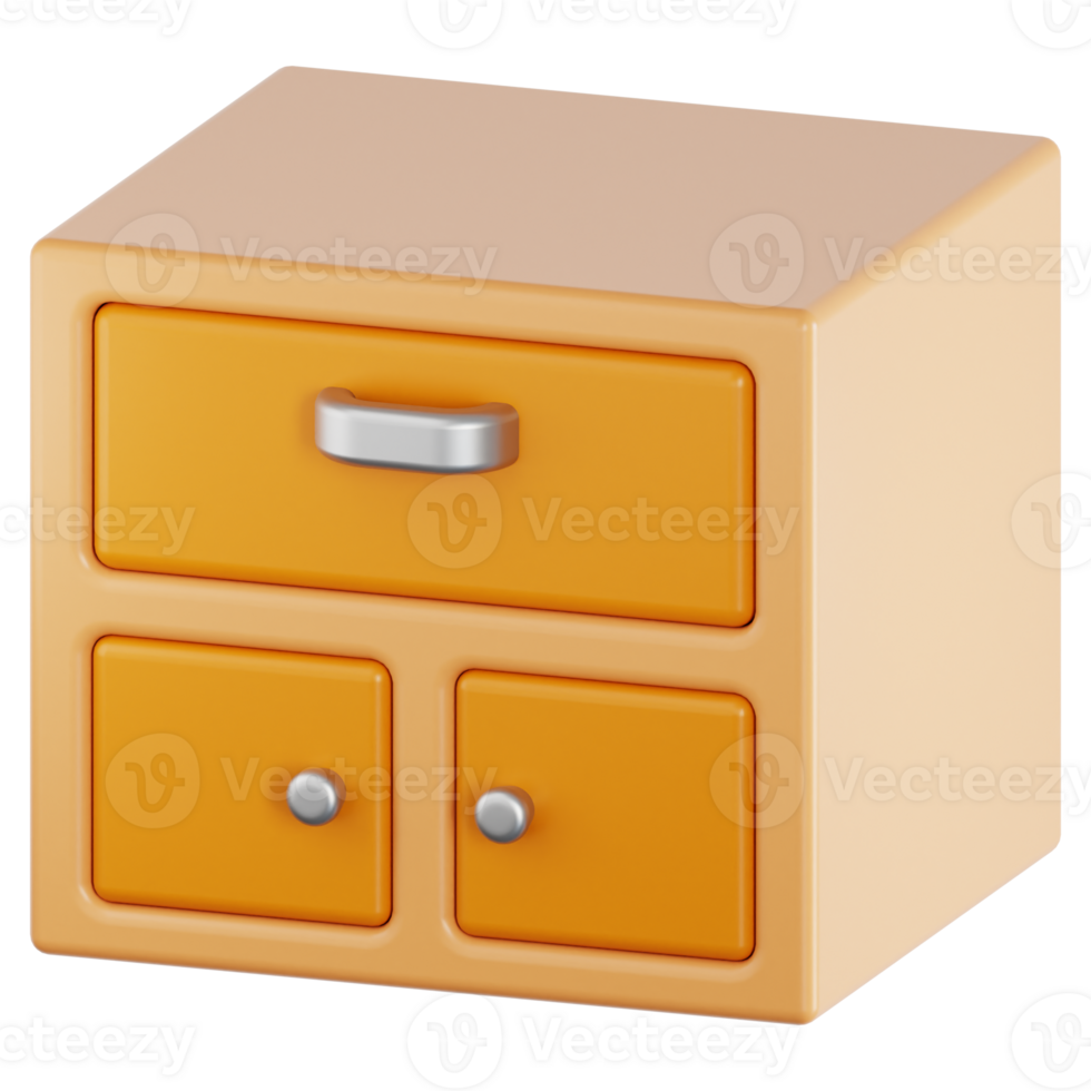 Wardrobe 3d illustration png