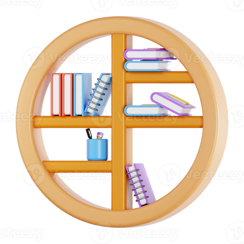 Shelf 3d illustration png