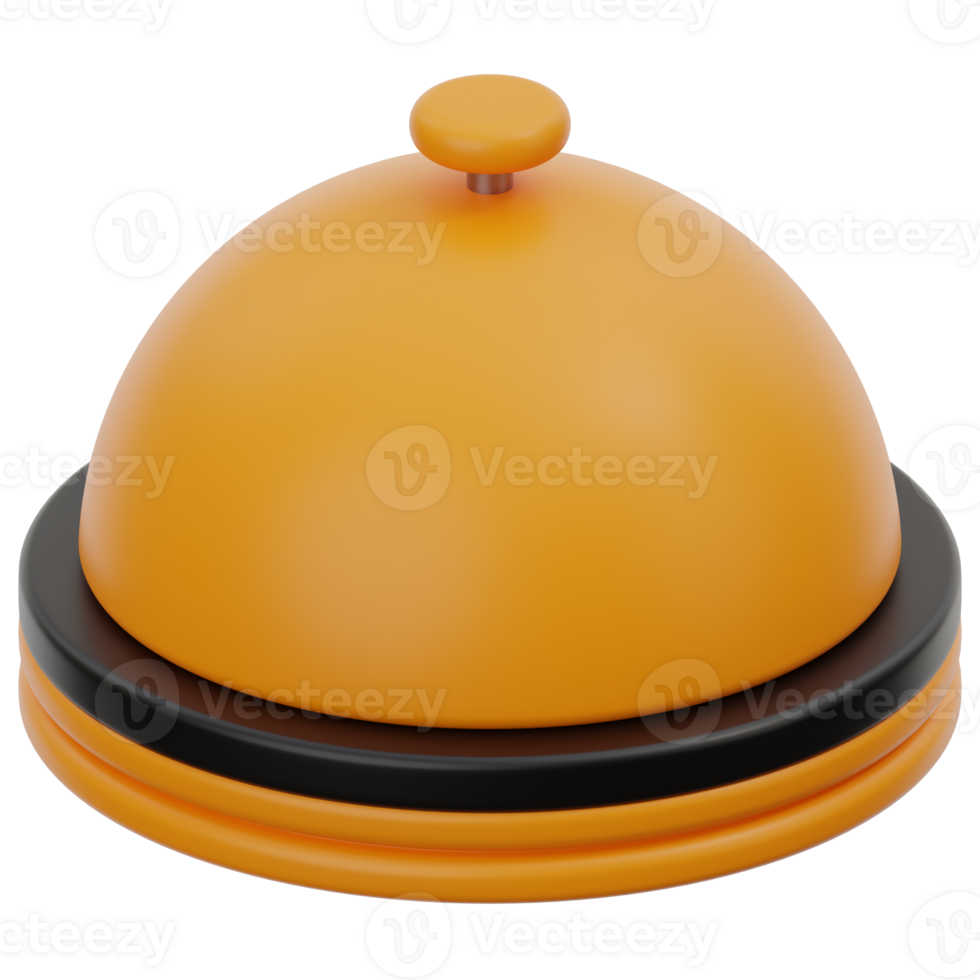 Food Service 3d illustration png