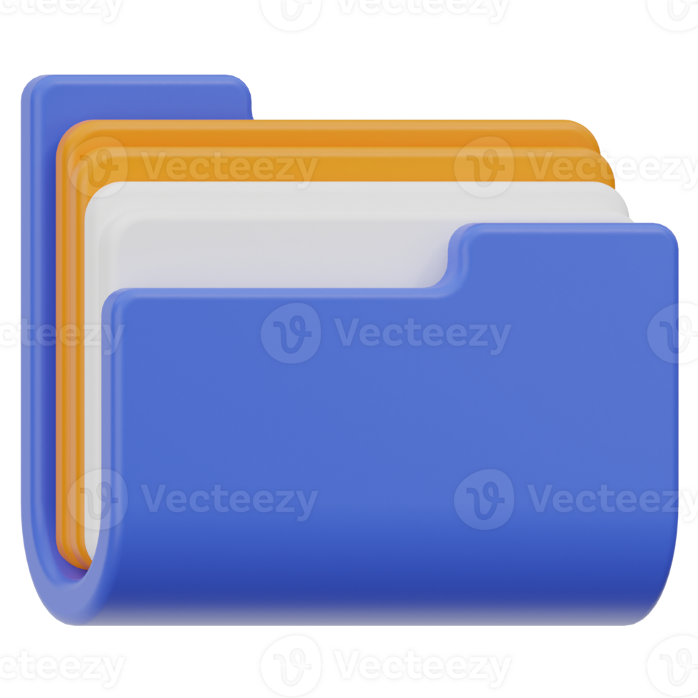 document map 3d illustratie png