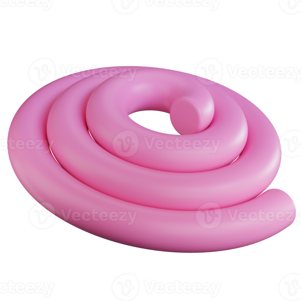Modern Shape 3d Illustration png