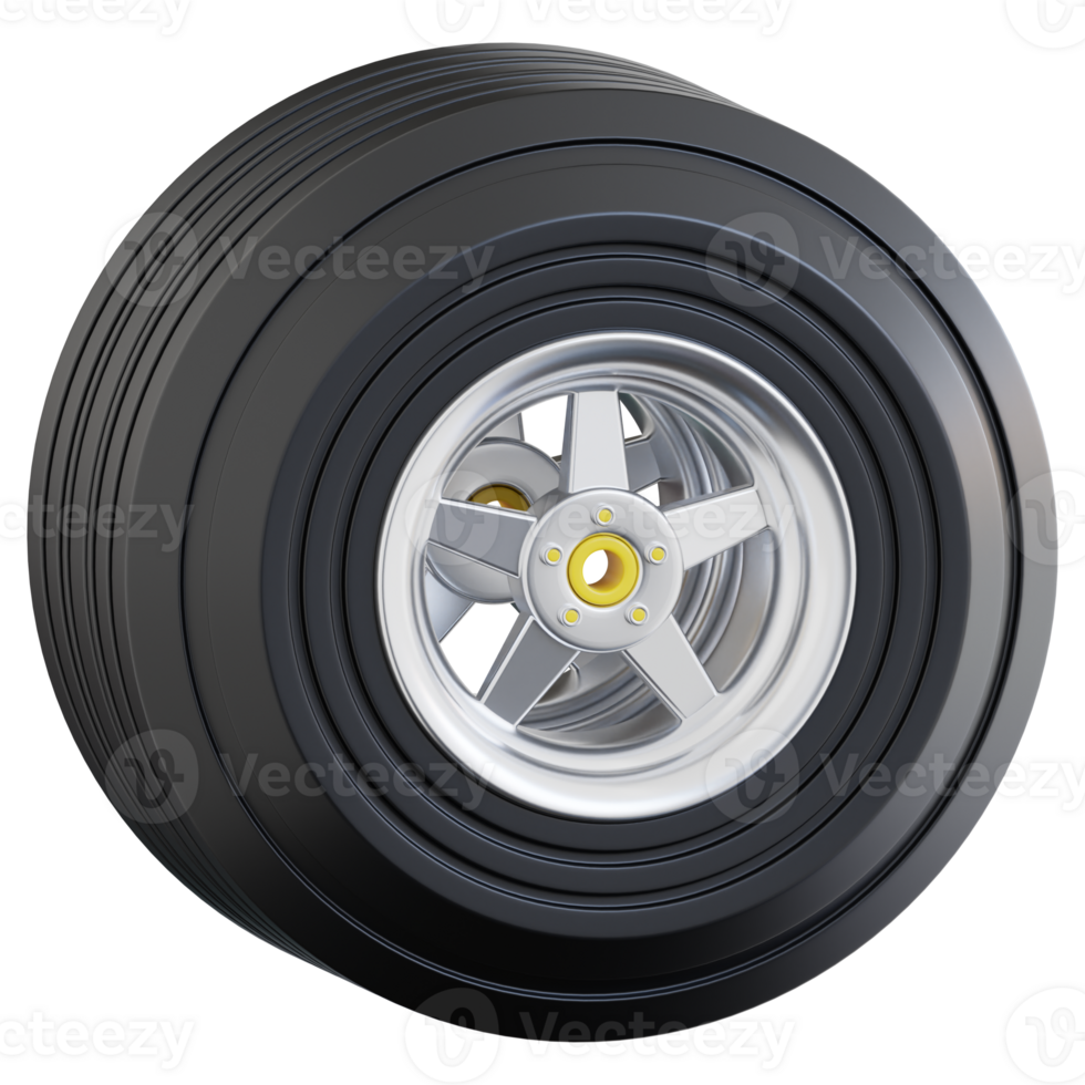 Wheel 3d illustration png
