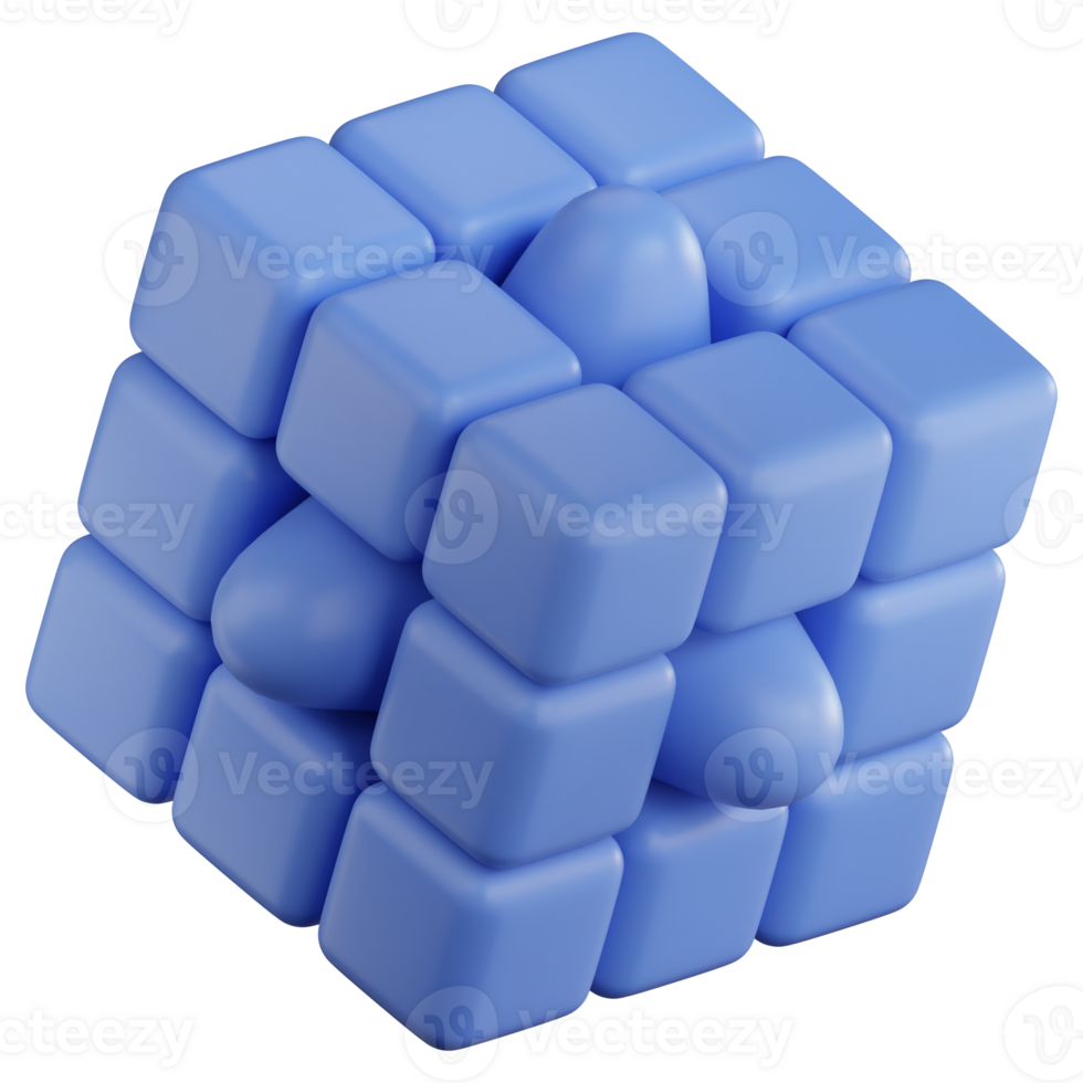 Abstract Element 3d Illustration png