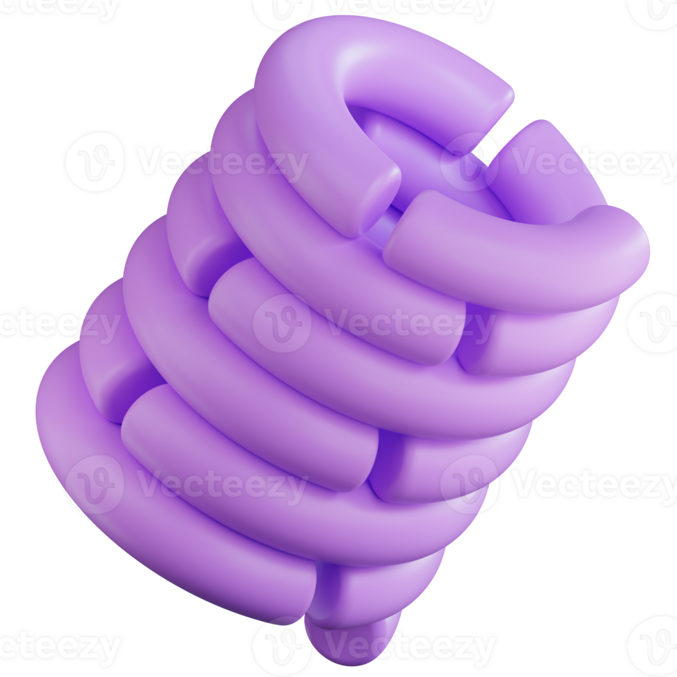 Simple Shape 3d Illustration png