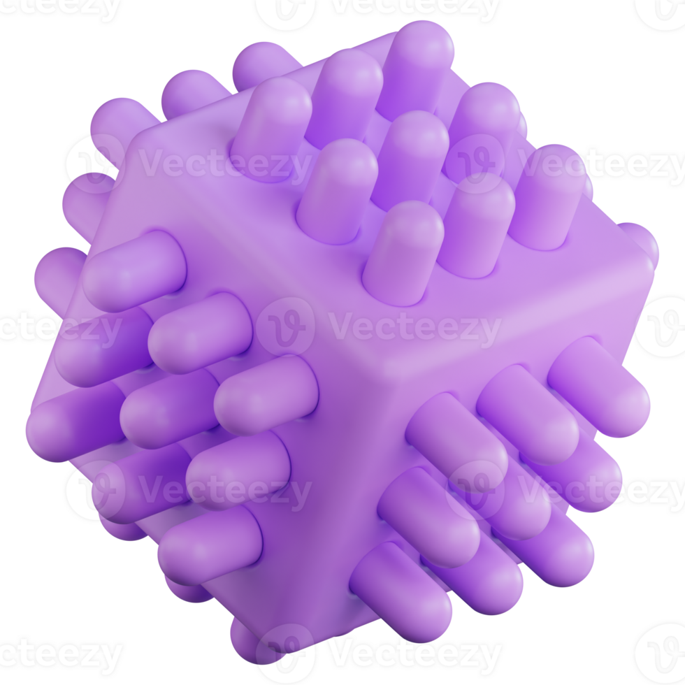 Simple Shape 3d Illustration png