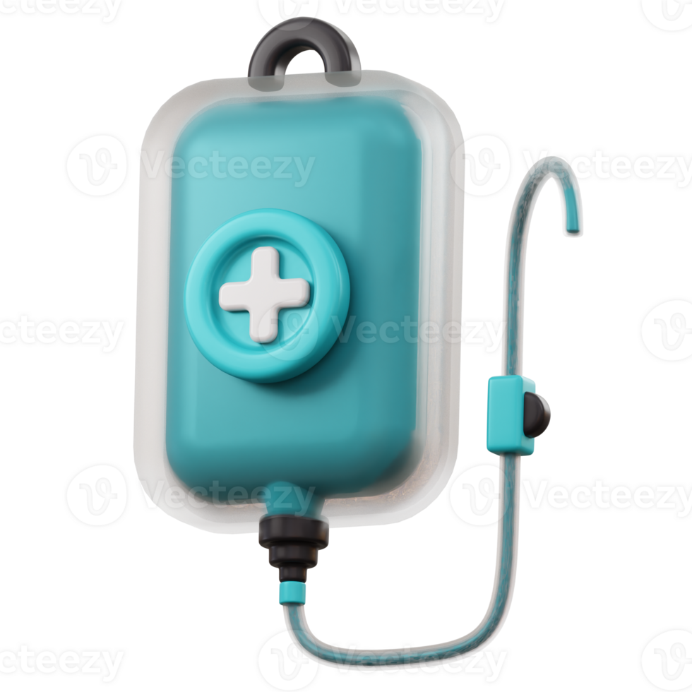 Infusion 3d illustration png