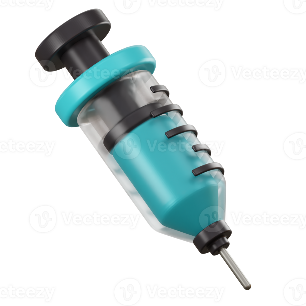 Syringe 3d illustration png
