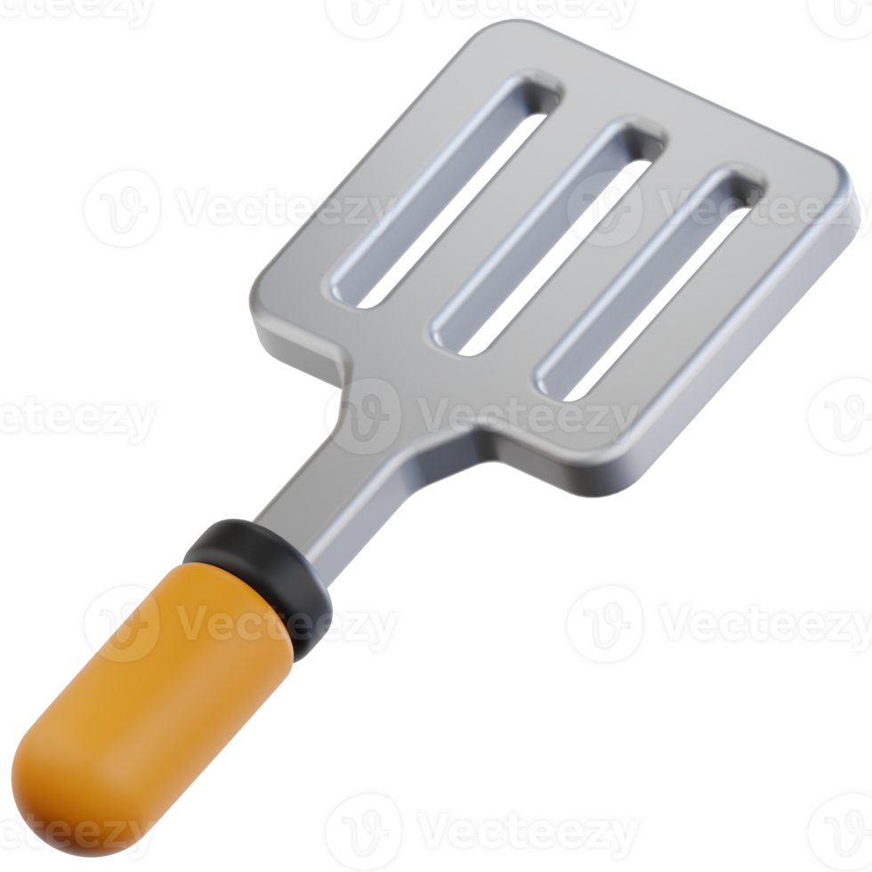 Spatula 3d illustration png