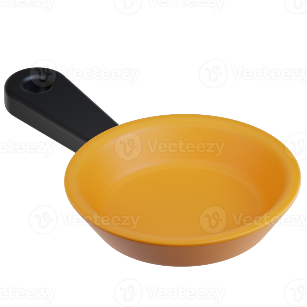 Cooking Pan 3d illustration png