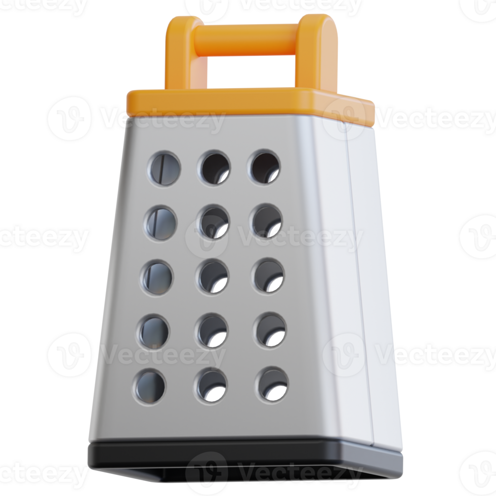 Grater 3d illustration png
