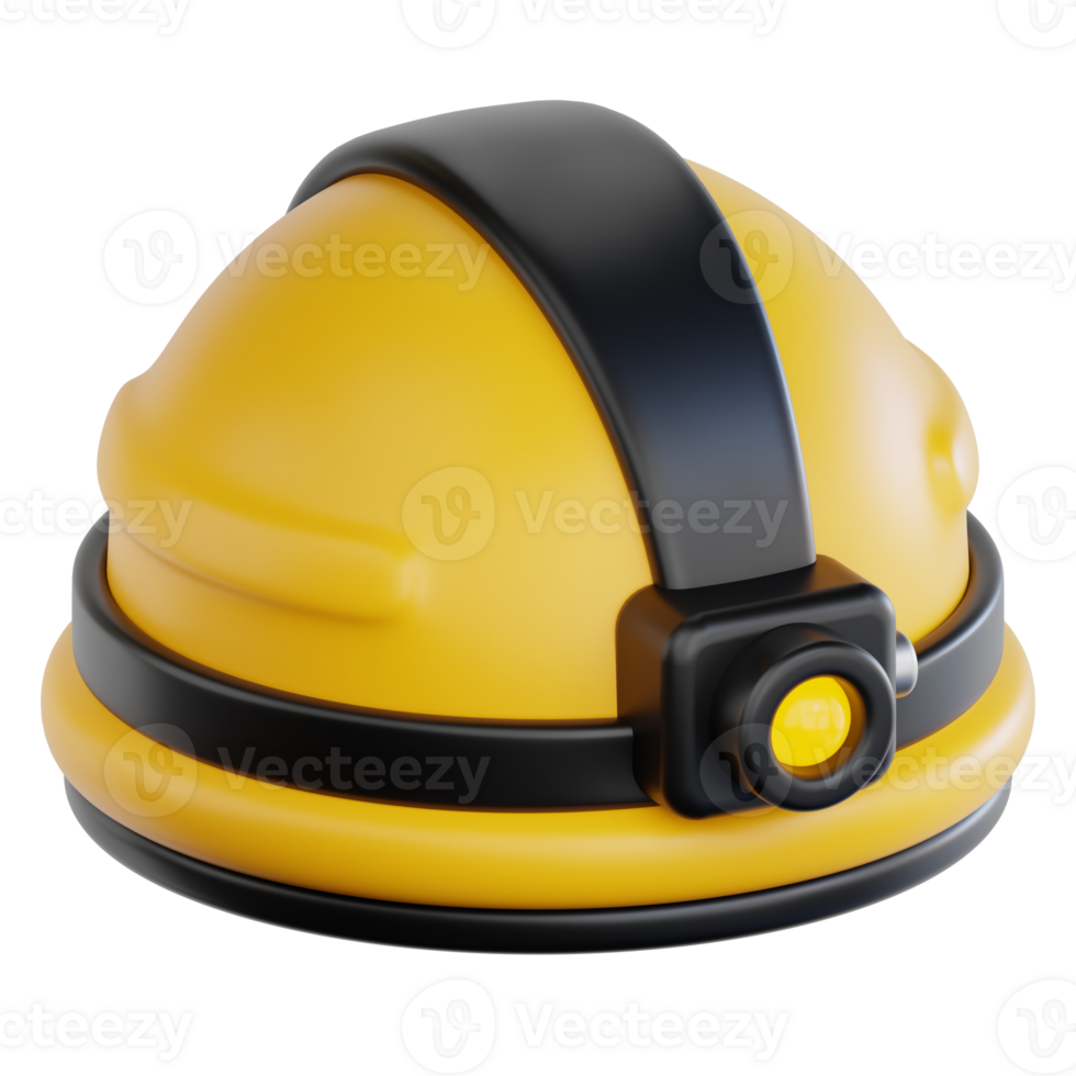 Construction Helmet 3d illustration png