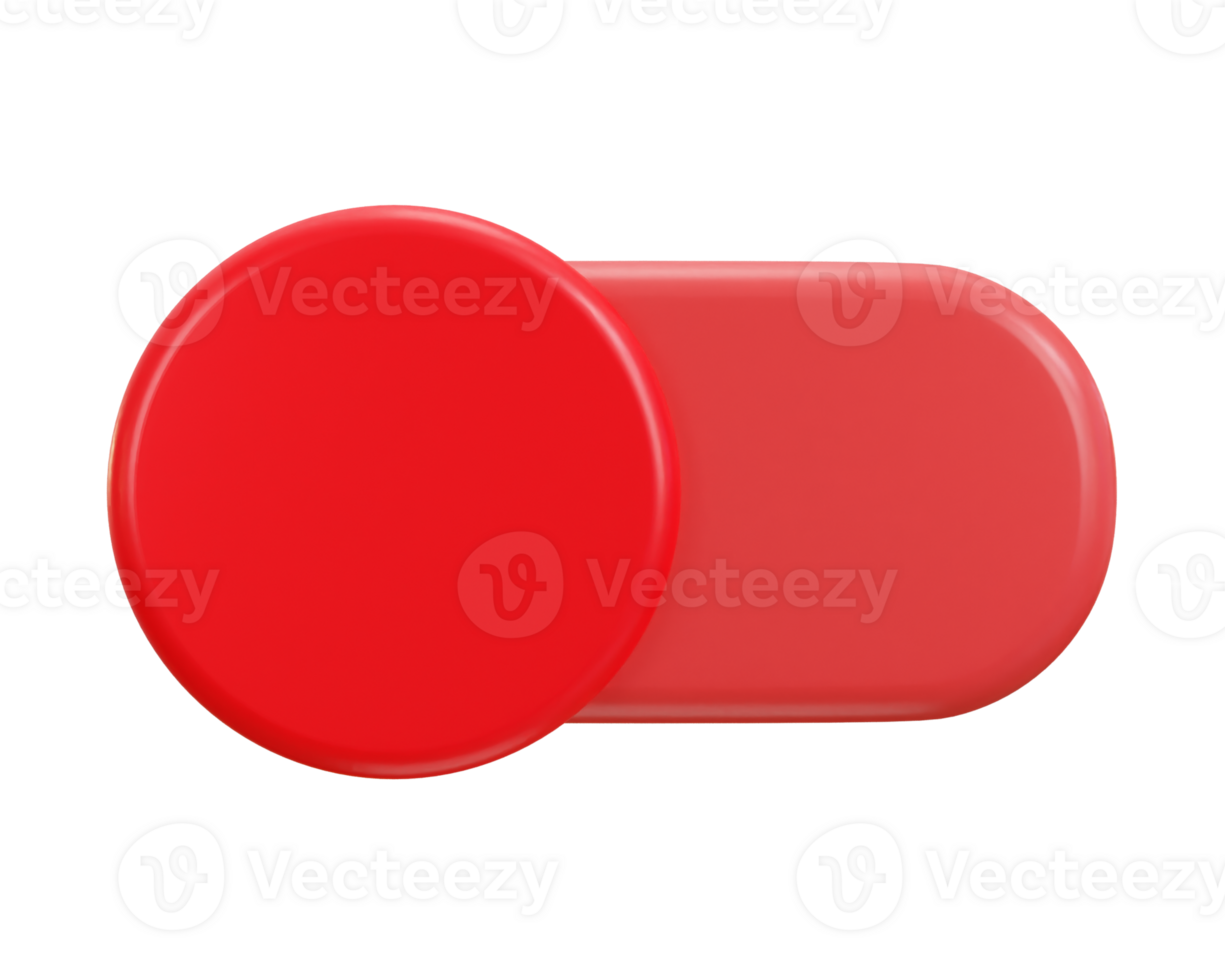 3d toggle switch off button icon illustratio png