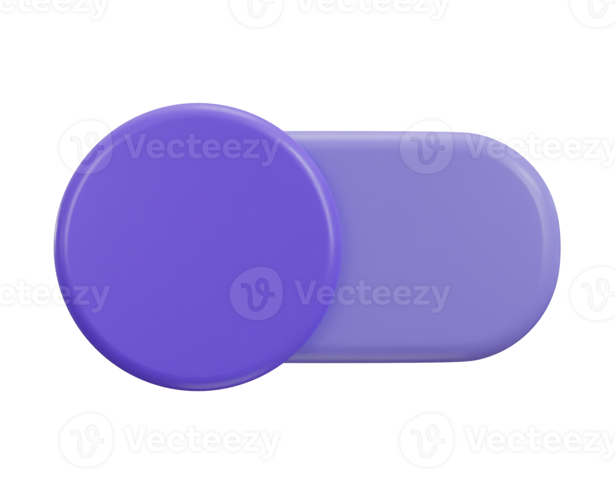 3d toggle switch off button icon illustration png