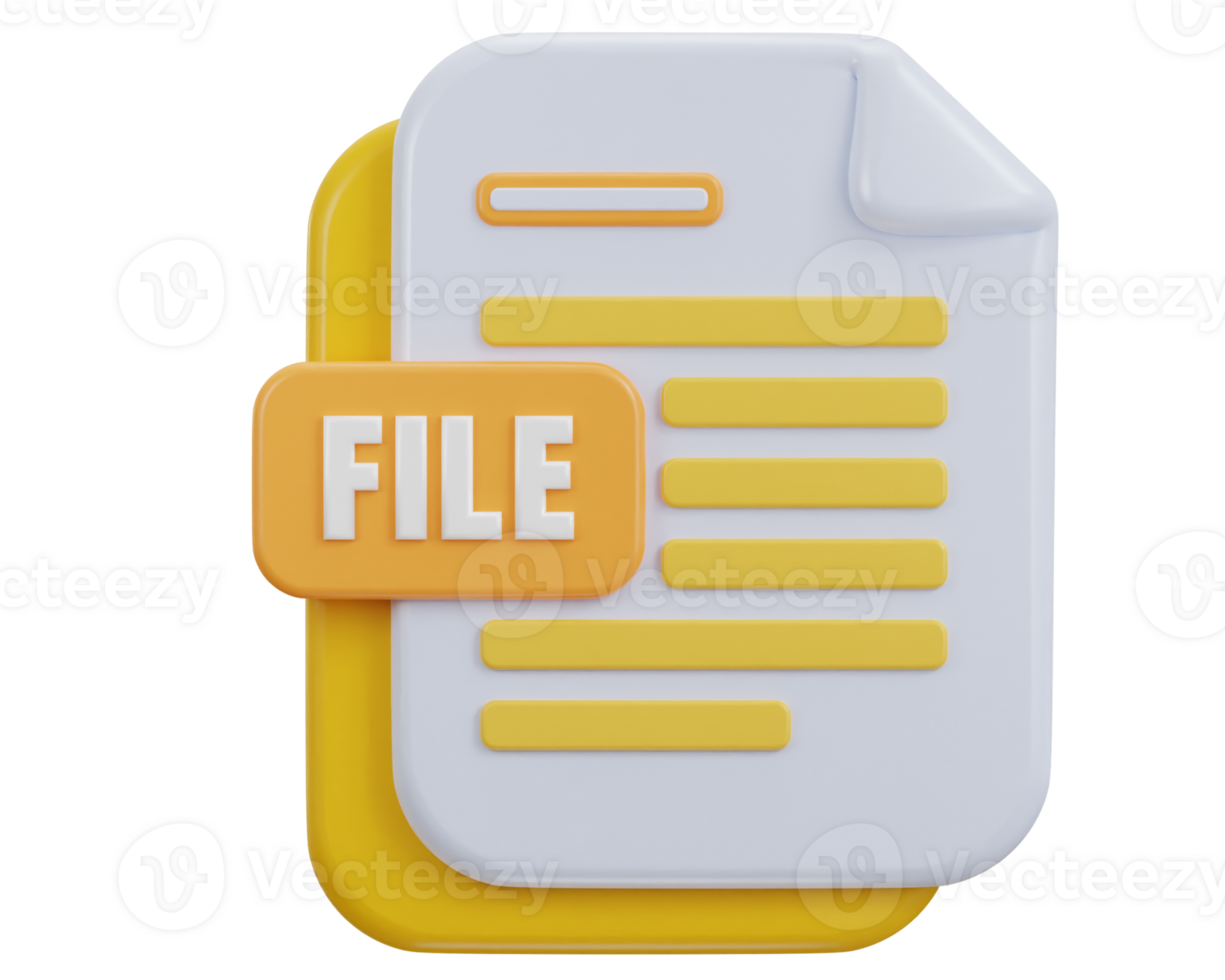3d file format icon illustration png