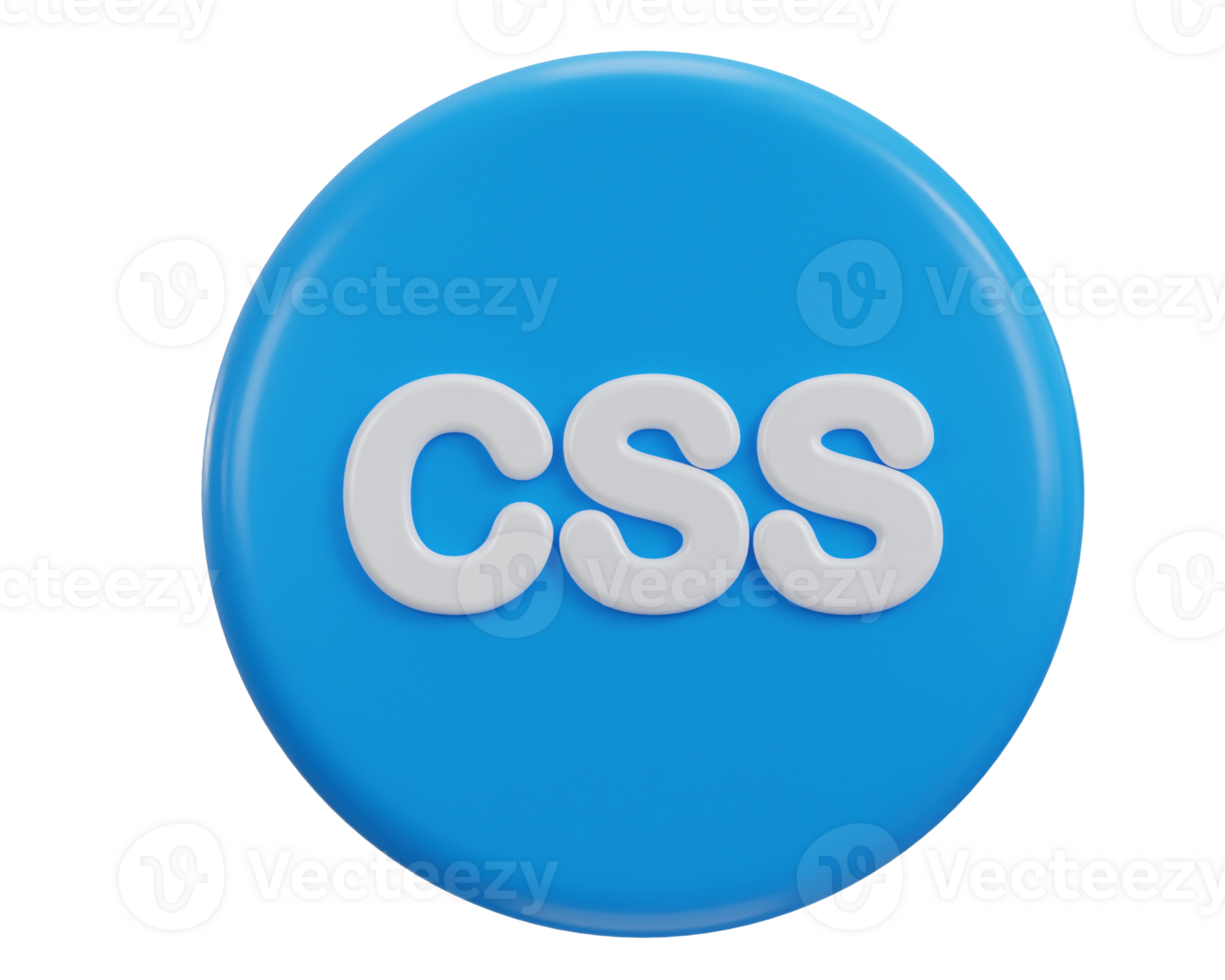 3d css icon symbols of software language png