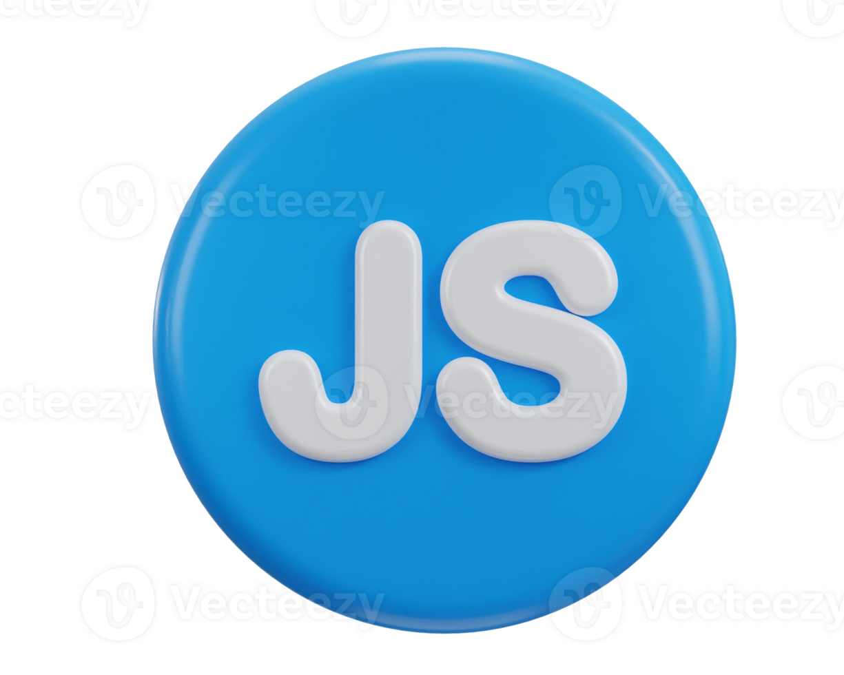 3d JavaScript icon symbols of software language 47247648 PNG