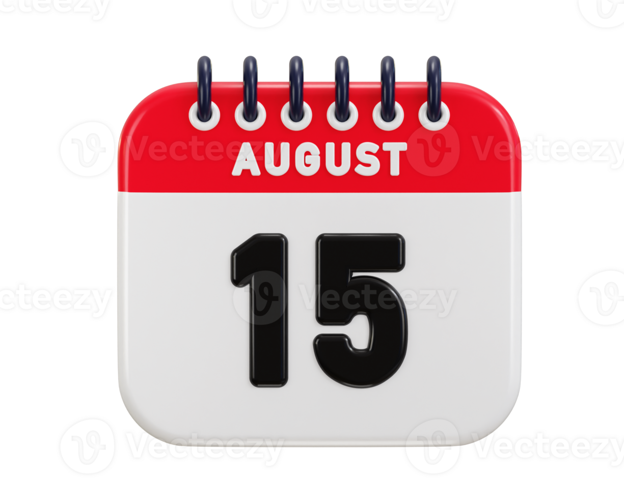 15 august date pngs for free download