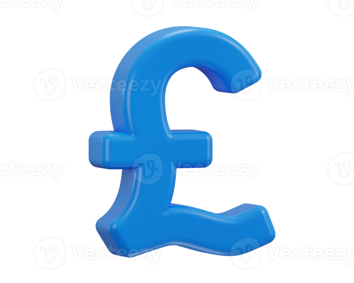 pound sign 3d rendering illustration png