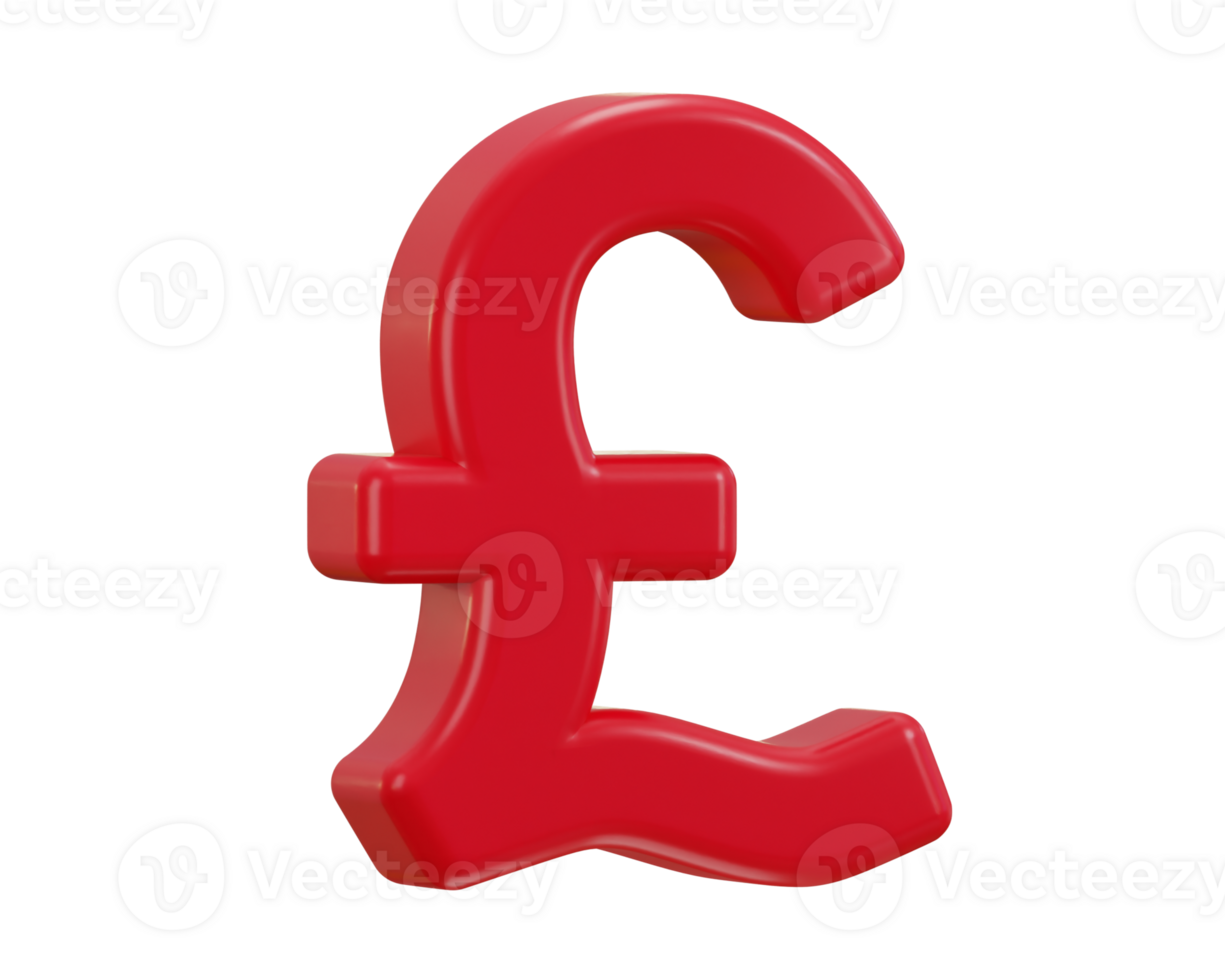 pound sign 3d rendering illustration png