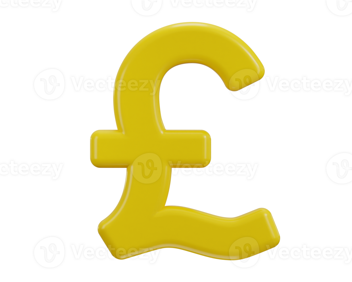 pound sign 3d rendering illustration png