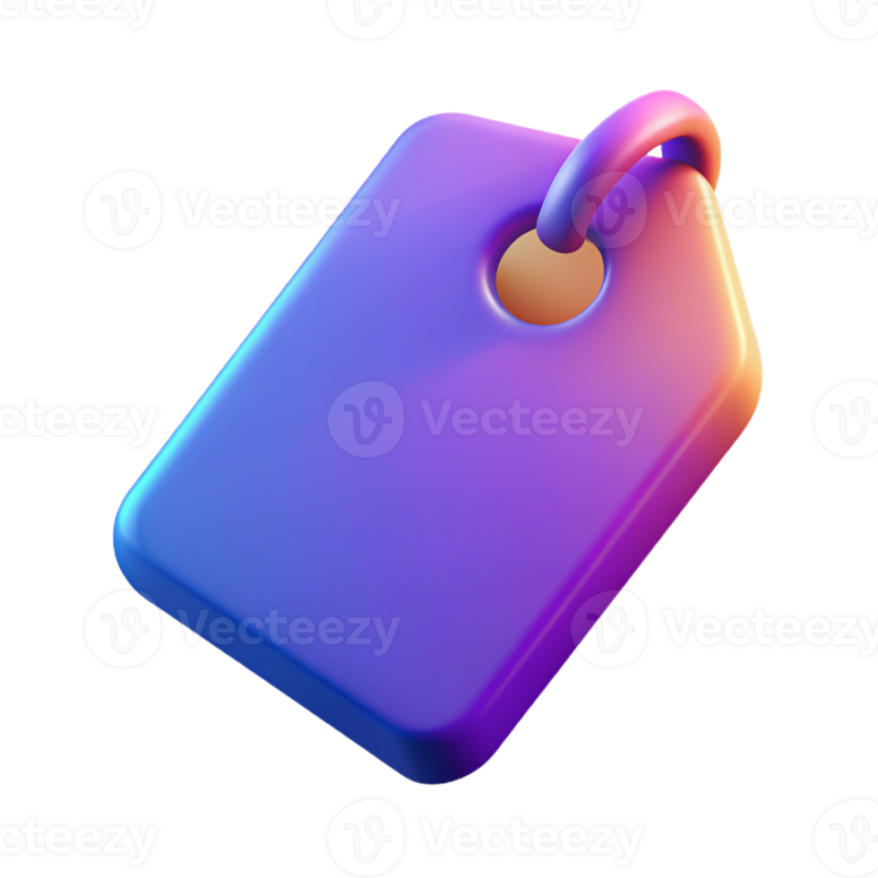 3D price tag icon 3D price tag symbol 3D price tag photo png