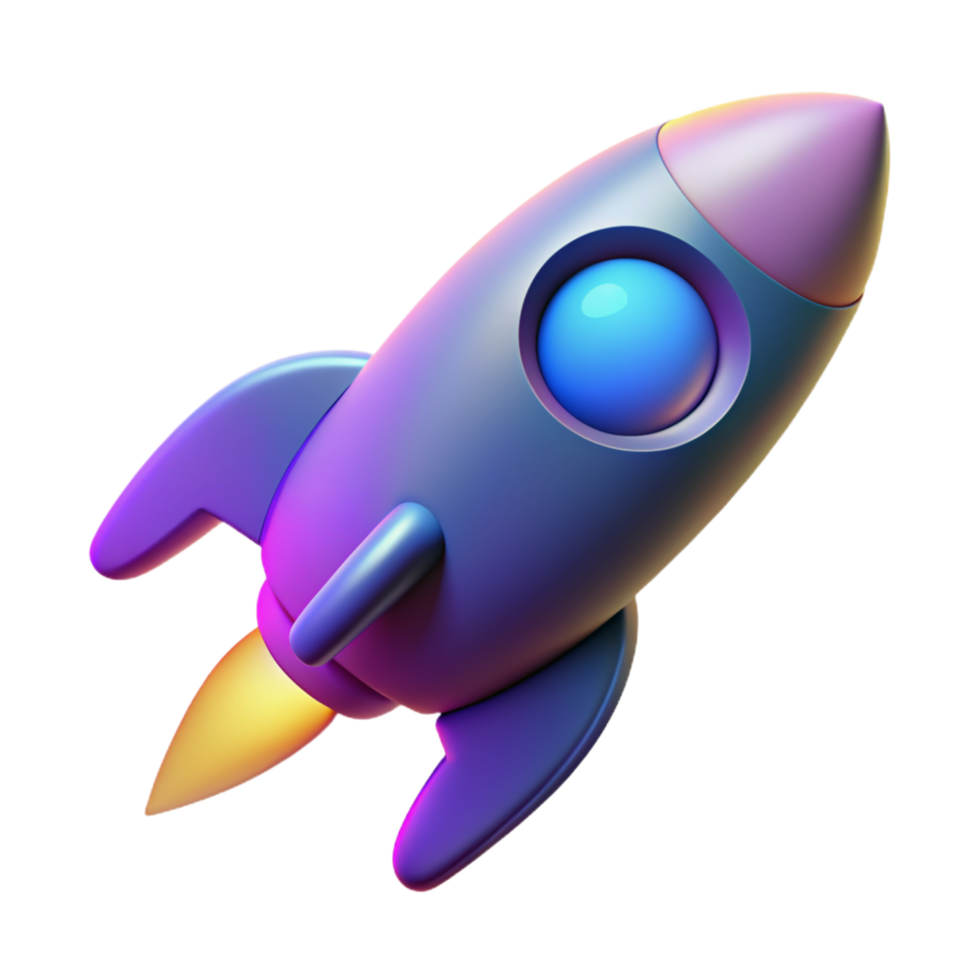 3D rocket icon 3D rocket symbol 3D rocket photo 3D rocket design png