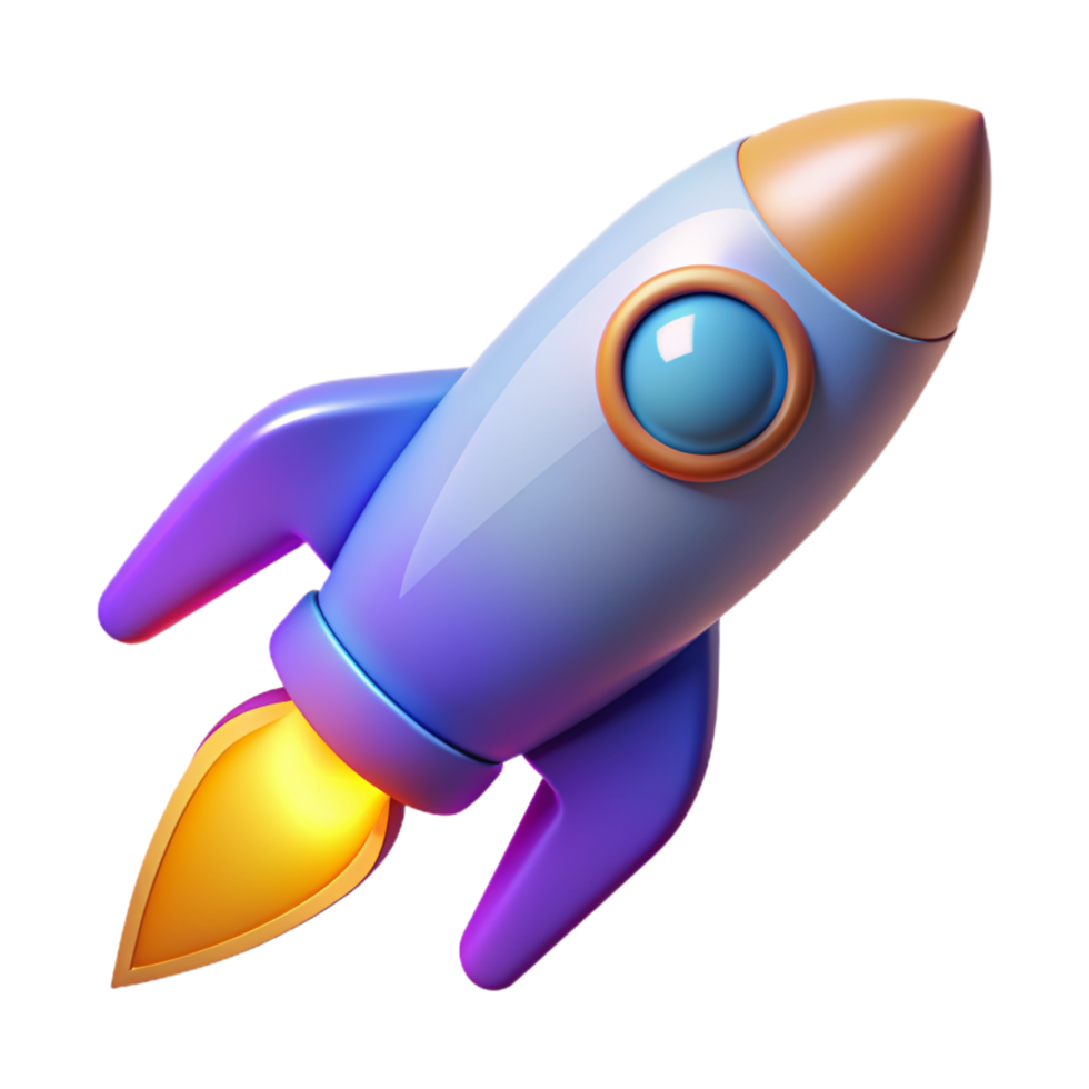 3D rocket icon 3D rocket symbol 3D rocket photo 3D rocket design png