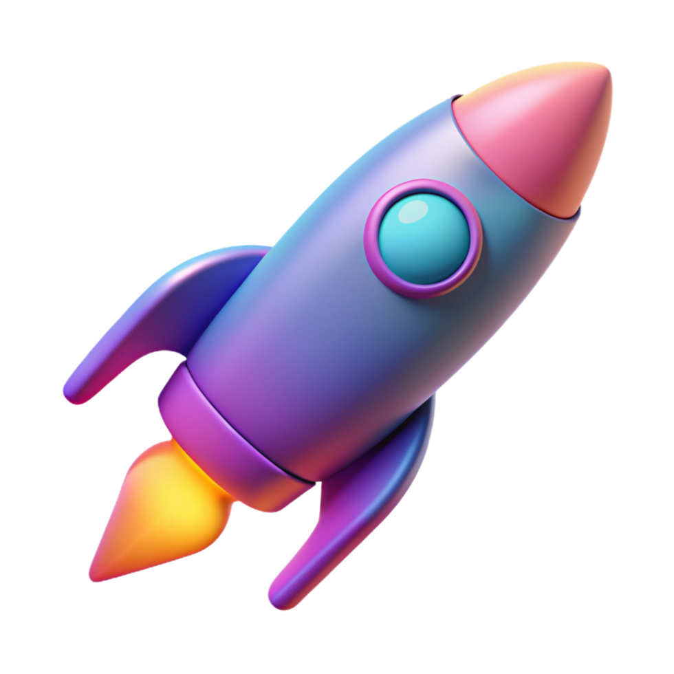 3D rocket icon 3D rocket symbol 3D rocket photo 3D rocket design png