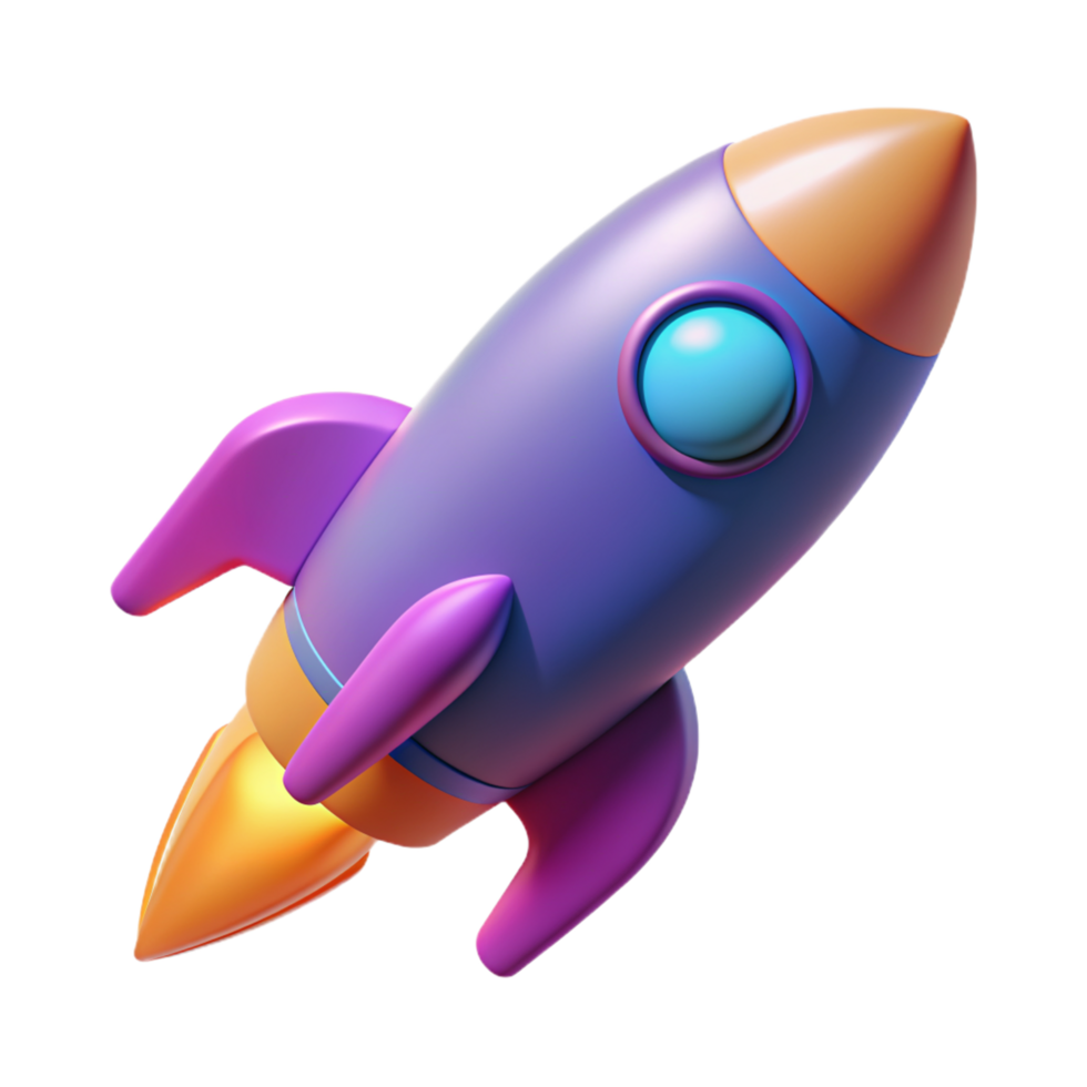 3D rocket icon 3D rocket symbol 3D rocket photo 3D rocket design png