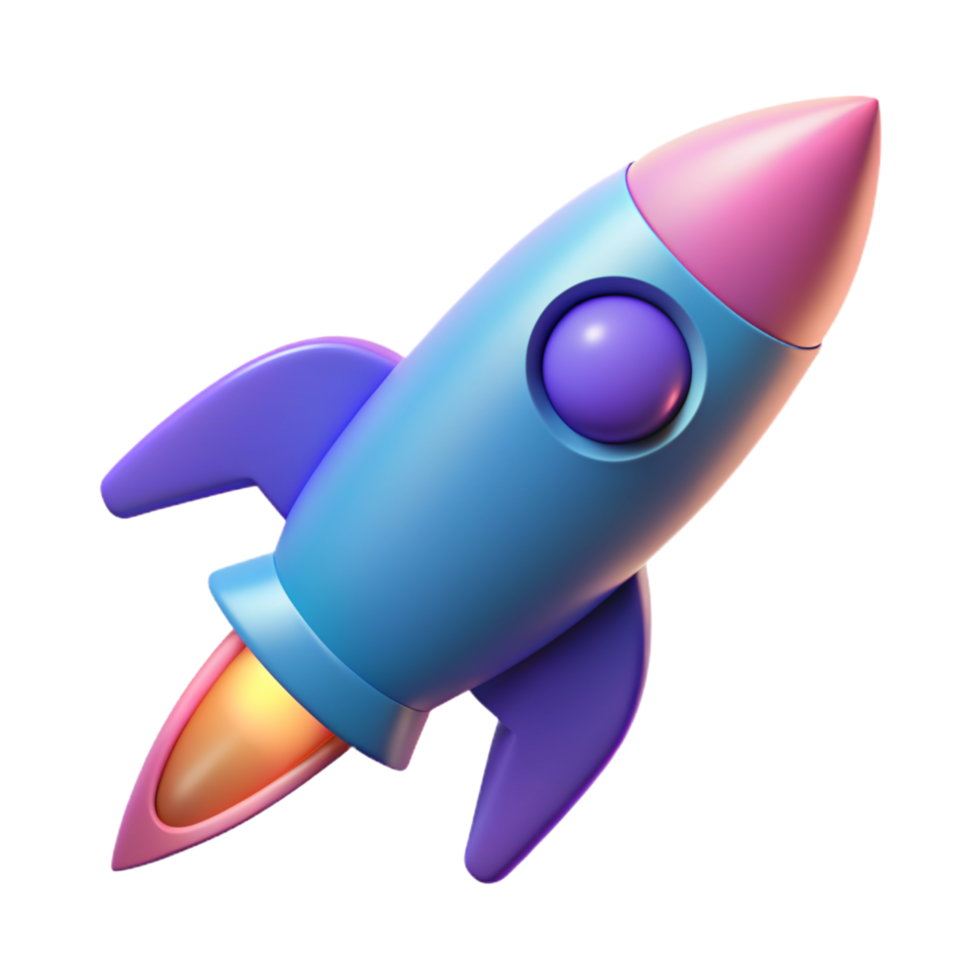 3D rocket icon 3D rocket symbol 3D rocket photo 3D rocket design png