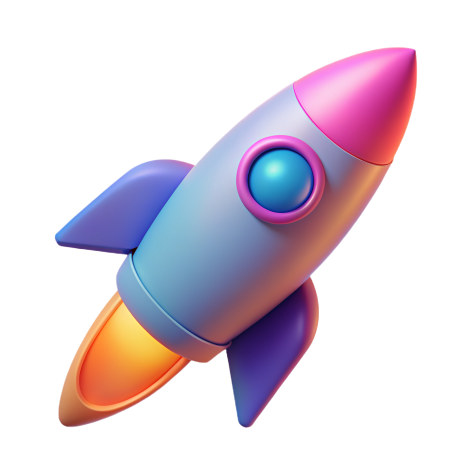 3D rocket icon 3D rocket symbol 3D rocket photo 3D rocket design png