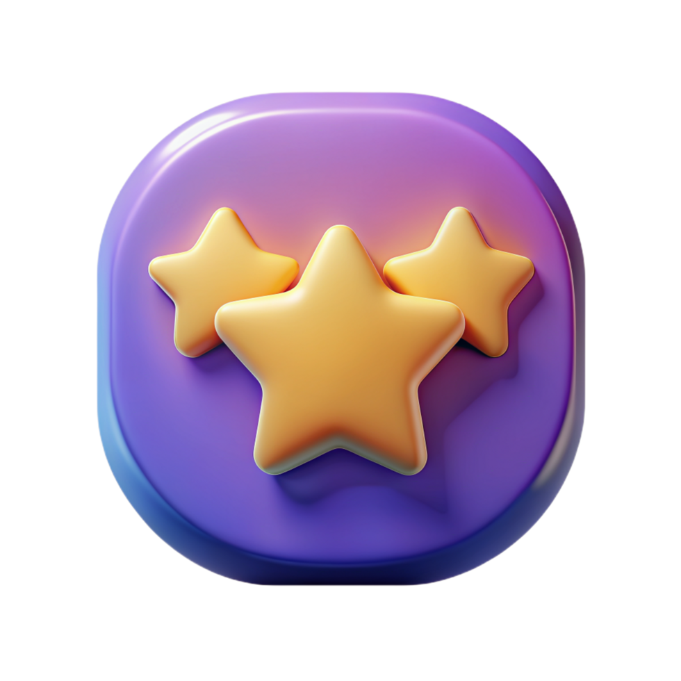 Star review 3D Star review icon 3D Star review icon symbol 3D Star review image png