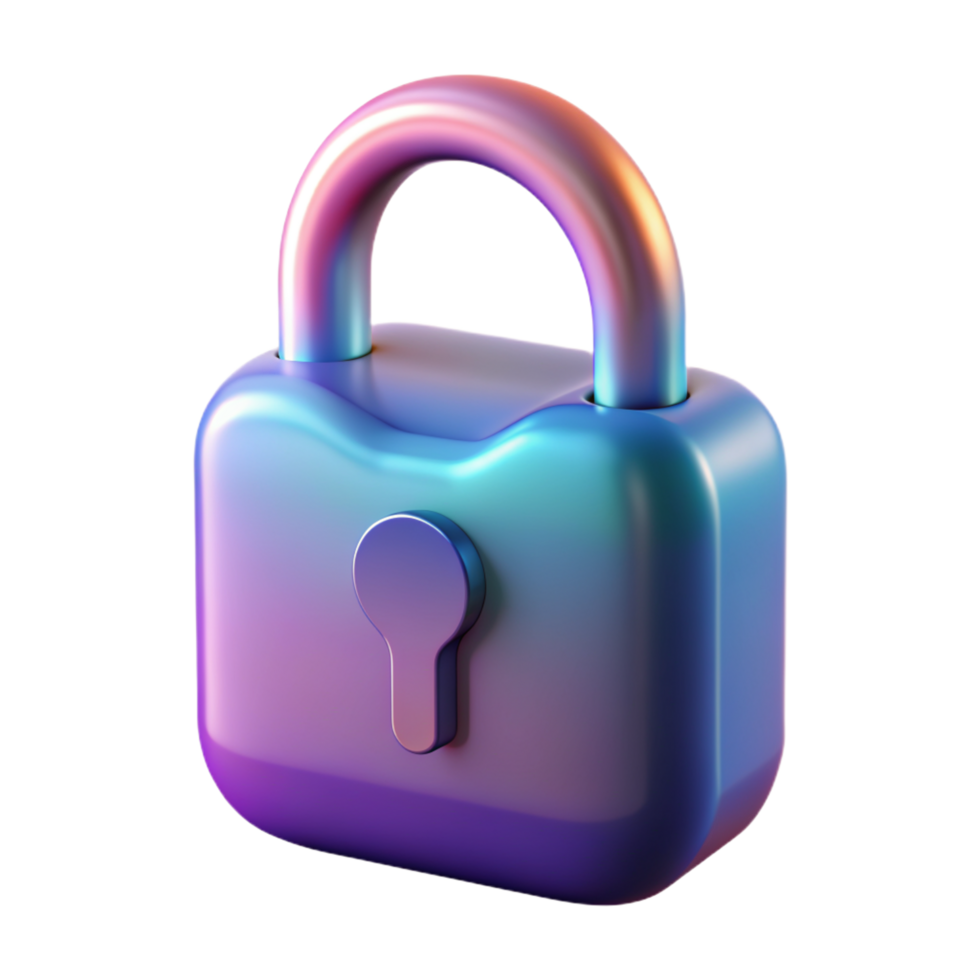 Lock 3D lock icon 3D lock symbol 3D lock image png
