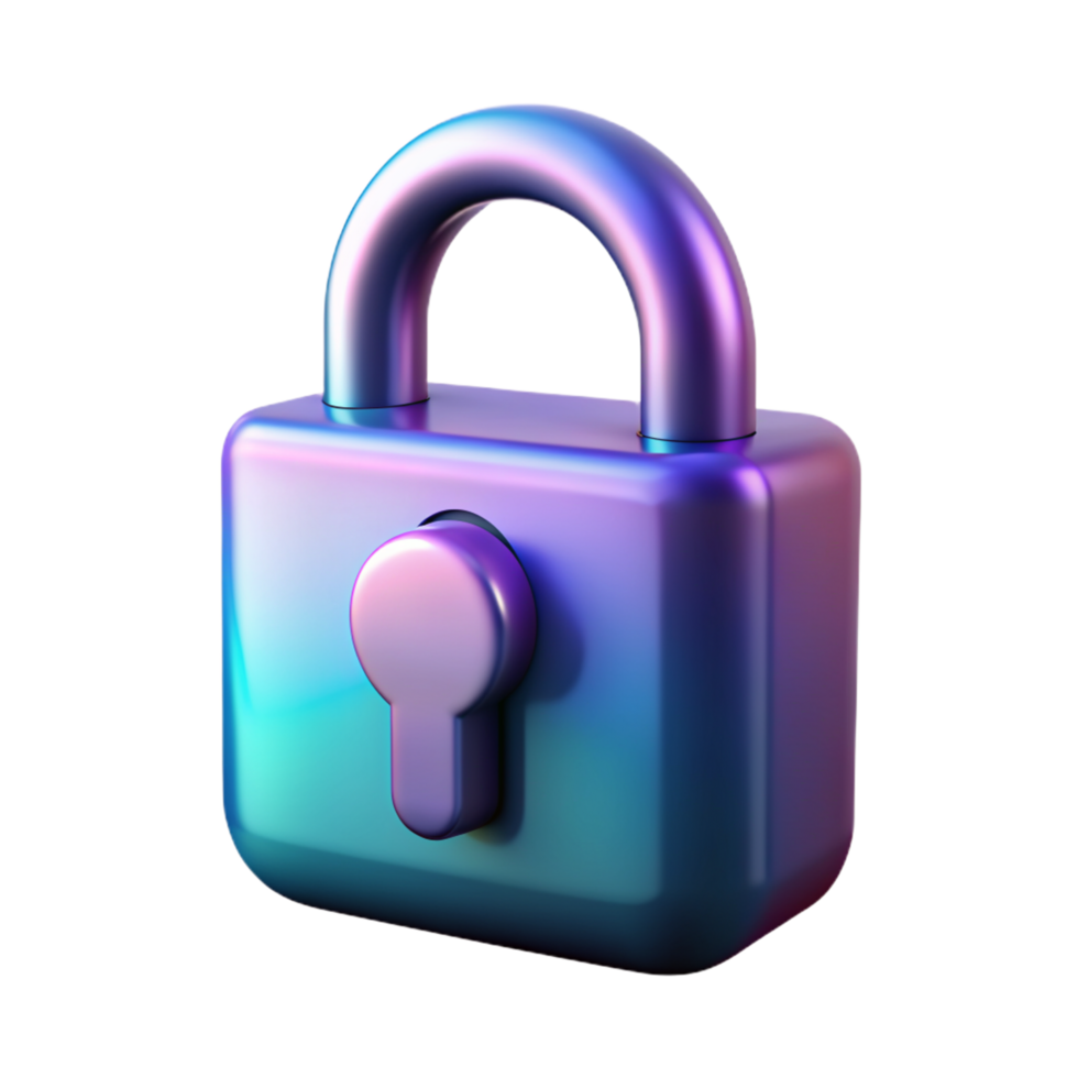 Lock 3D lock icon 3D lock symbol 3D lock image png