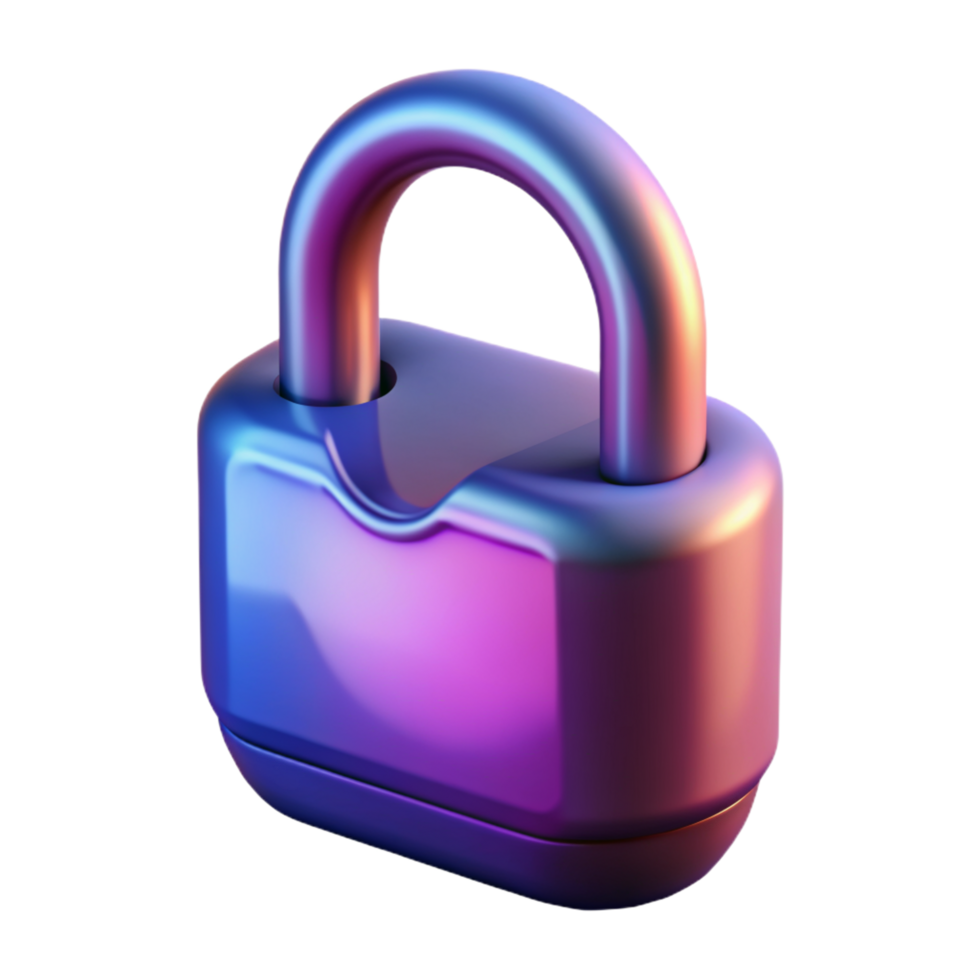 Lock 3D lock icon 3D lock symbol 3D lock image png