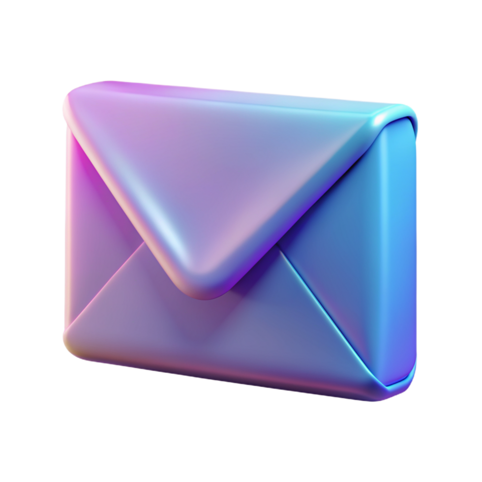 Mail 3D mail icon 3D mail symbol 3D mail image png