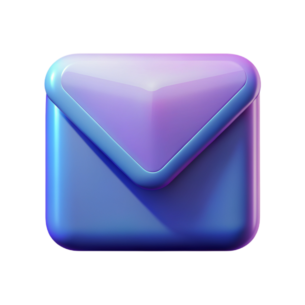 Mail 3D mail icon 3D mail symbol 3D mail image png
