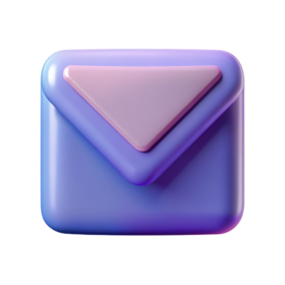 Mail 3D mail icon 3D mail symbol 3D mail image png