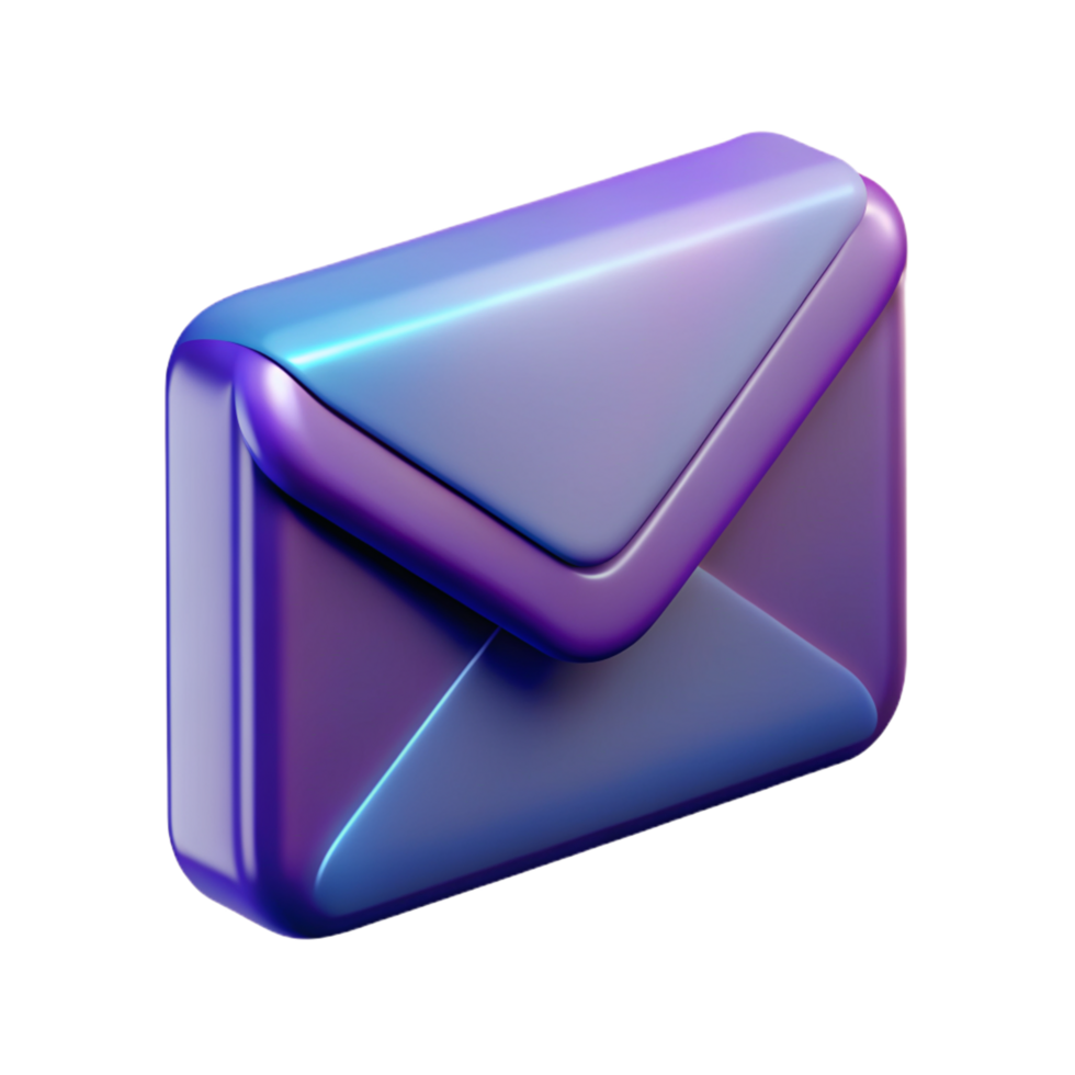 Mail 3D mail icon 3D mail symbol 3D mail image png